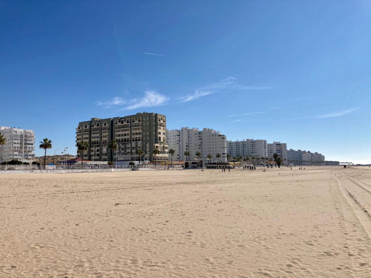 Апартаменти Atico Valdelagrana Playa - Aire Acondicionado Y Piscina Ель-Пуерто-де-Санта-Марія Екстер'єр фото